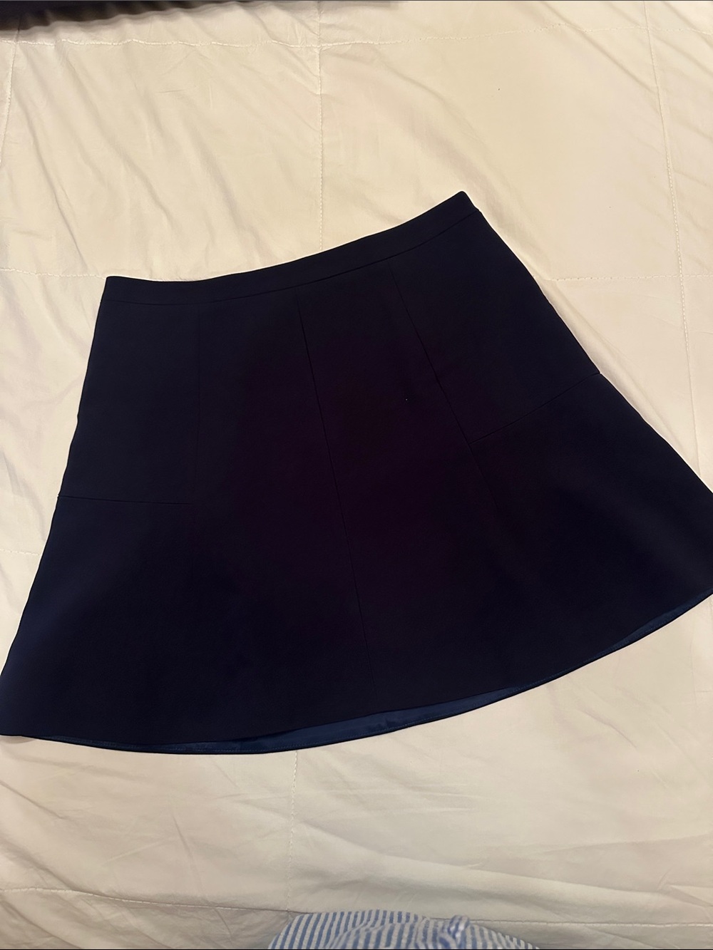 J. Crew Black A-Line Skirt